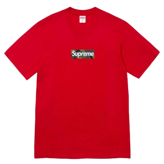 T-shirt Supreme Box Logo FW23 Rouge