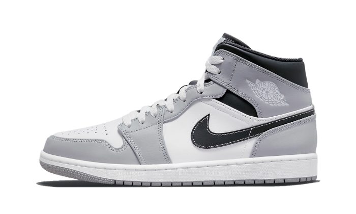 Air Jordan 1 Mid Light Smoke Grey Anthracite