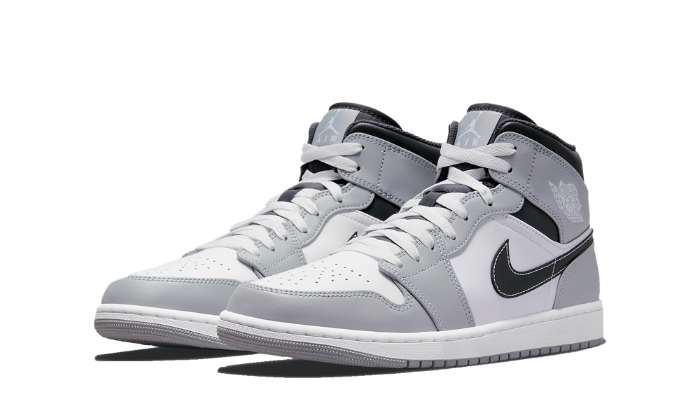 Air Jordan 1 Mid Light Smoke Grey Anthracite