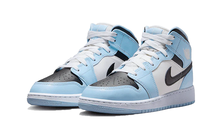 Air Jordan 1 Mid Ice Blue GS