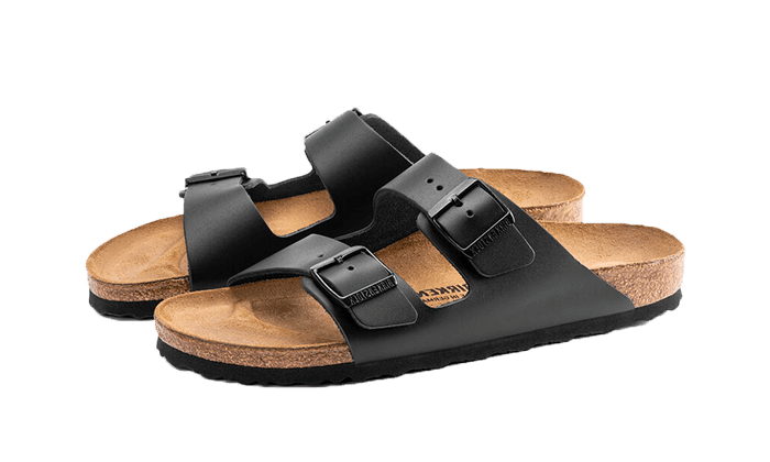 Birkenstock Arizona Natural Leather Black