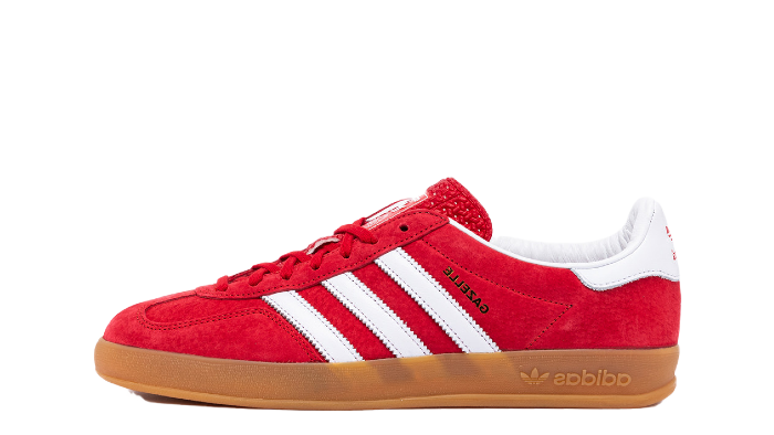 Adidas Gazelle Scarlet Cloud White