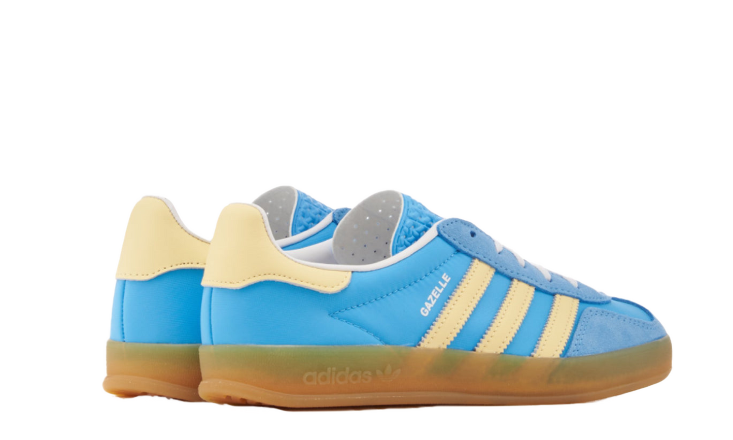 Adidas Gazelle Indoor Semi Blue Burst Almost Yellow