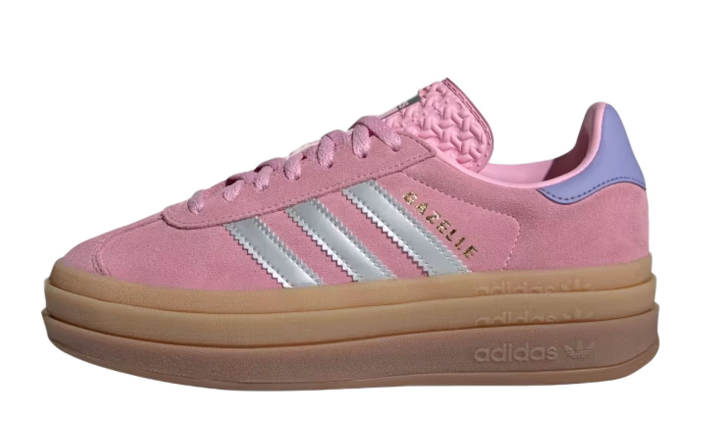 Adidas Gazelle Bold True Pink / Silver Metallic / Light Purple