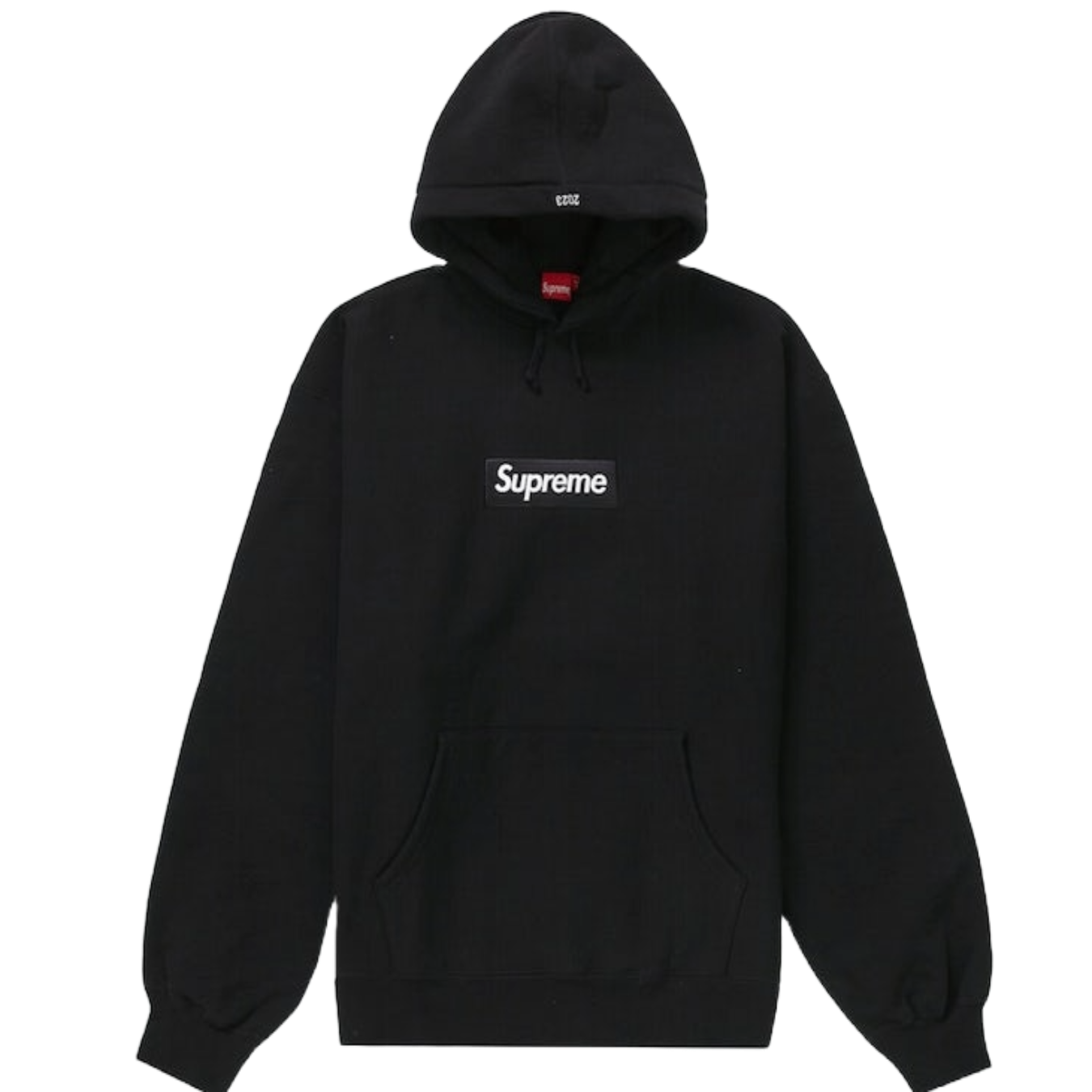 Supreme Box Logo Hooded Sweatshirt FW23 Black