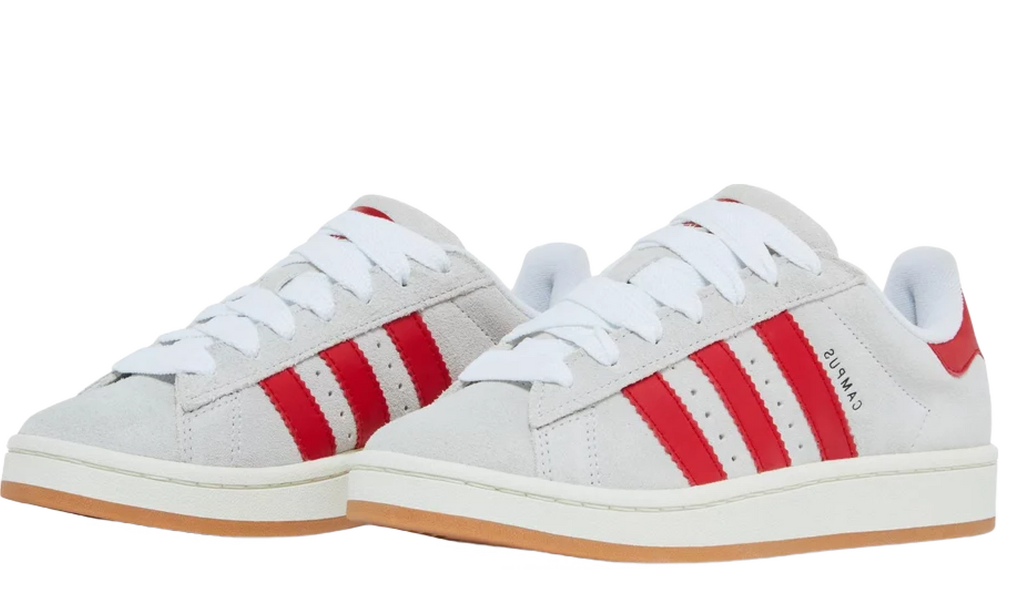 Adidas Campus 00s 'Crystal White Scarlet' (W)